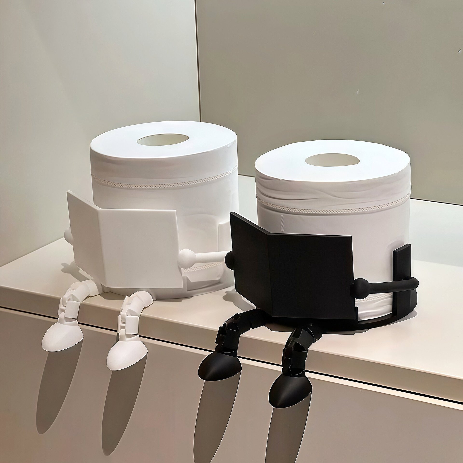 3D Printing Household Items - ที่วางกระดาษชำระแบบพิมพ์ 3 มิติ - ชั้นวางกระดาษชำระ -