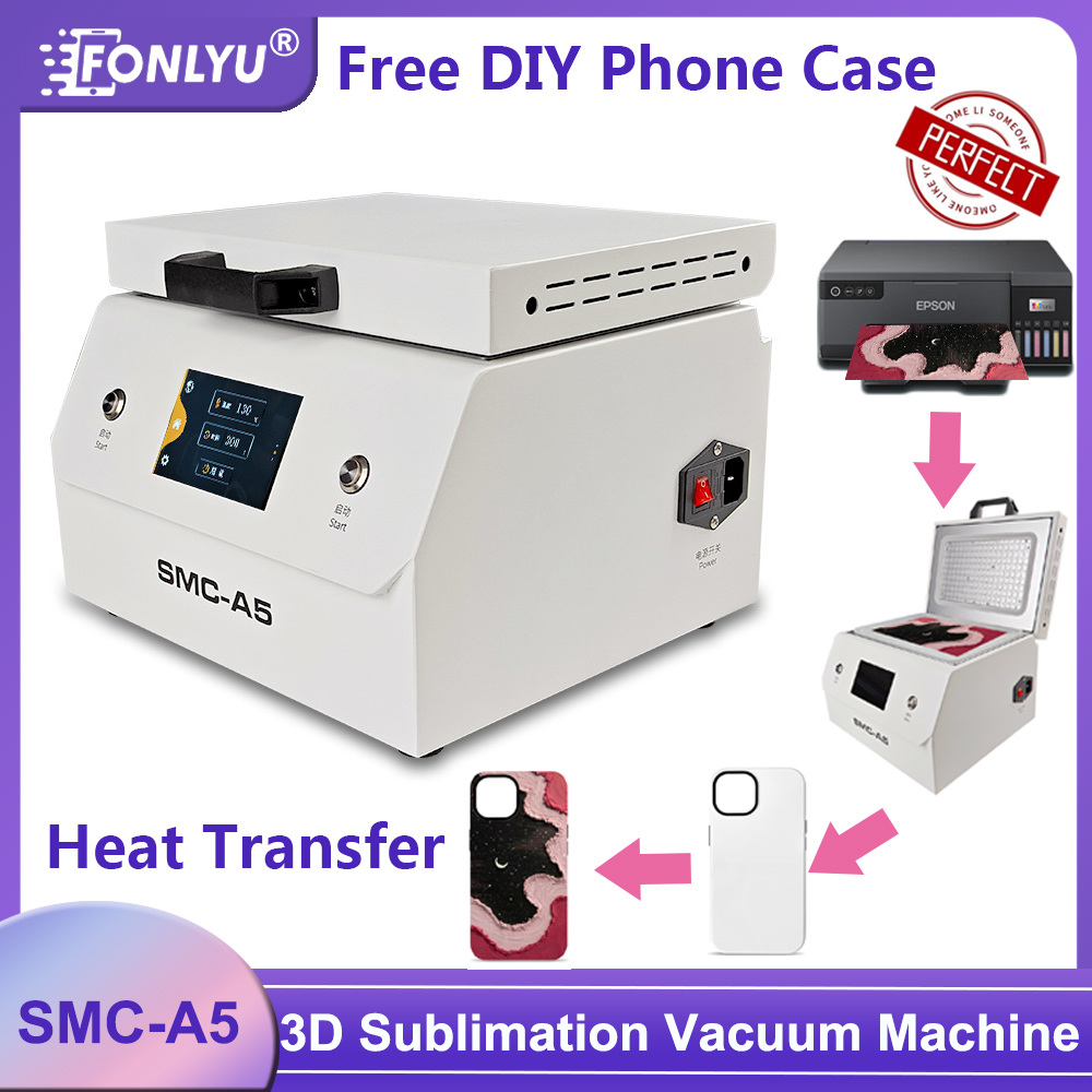 3D Printing Case - Fonlyu 3Dระเหิดสูญญากาศเครื่องสําหรับiPhone 17 16 15 14