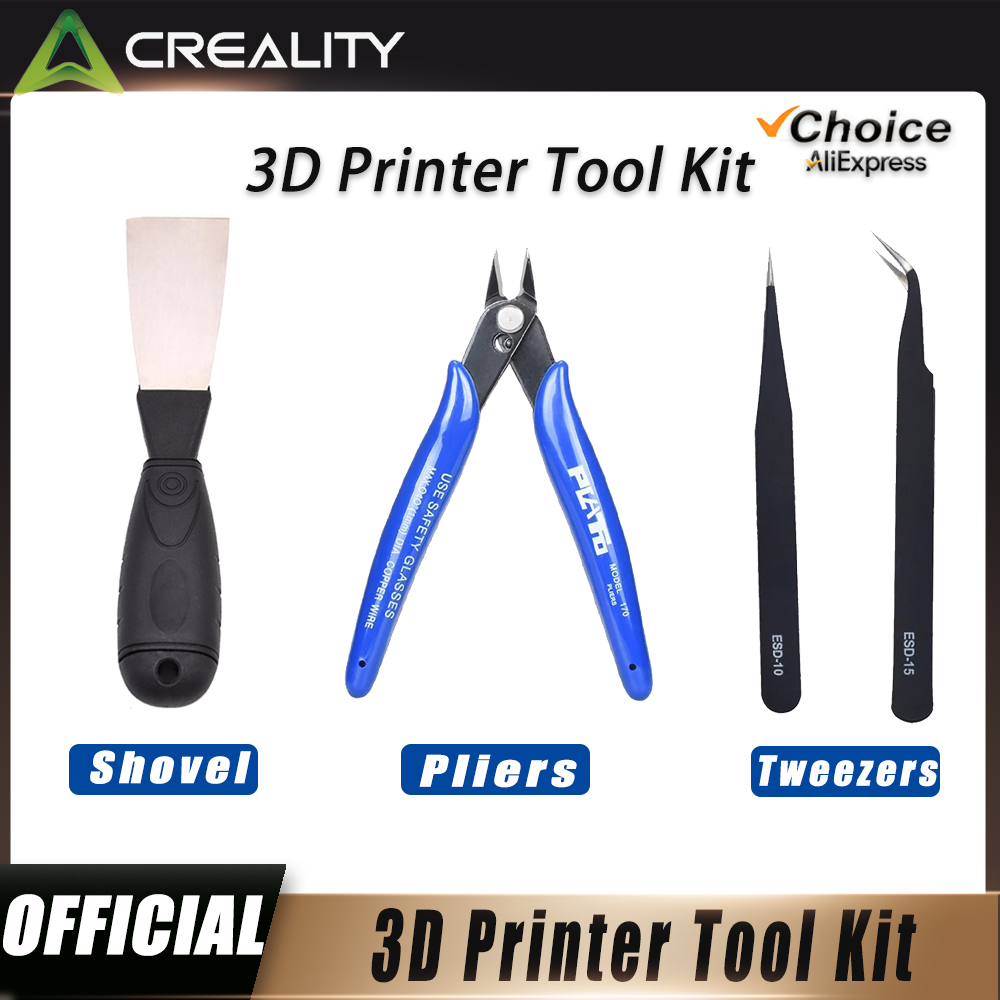 3D Printer Cable Chain - เครื่องมือสำหรับเครื่องพิมพ์ 3D คีมตัดสายไฟฟ้า คีมตัดสายเคเบิล คีมตัดด้านข้าง คีมหนีบ