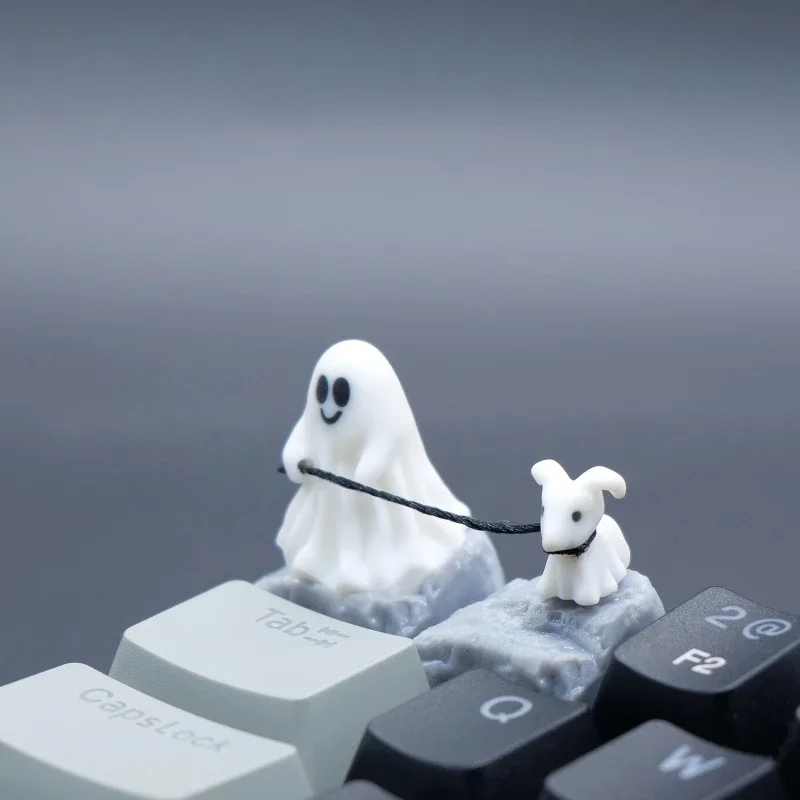 3D Printing Jobs - Ghost Puppy เรซิ่น Keycap Custom 3D