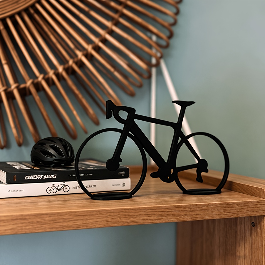 3D Printing Household Items - โมเดลจักรยานพิมพ์ 3 มิติ สไตล์มินิมอล ของตกแต่งโต๊ะทำงาน ของขวัญสำหรับคนรักการปั่นจักรยาน