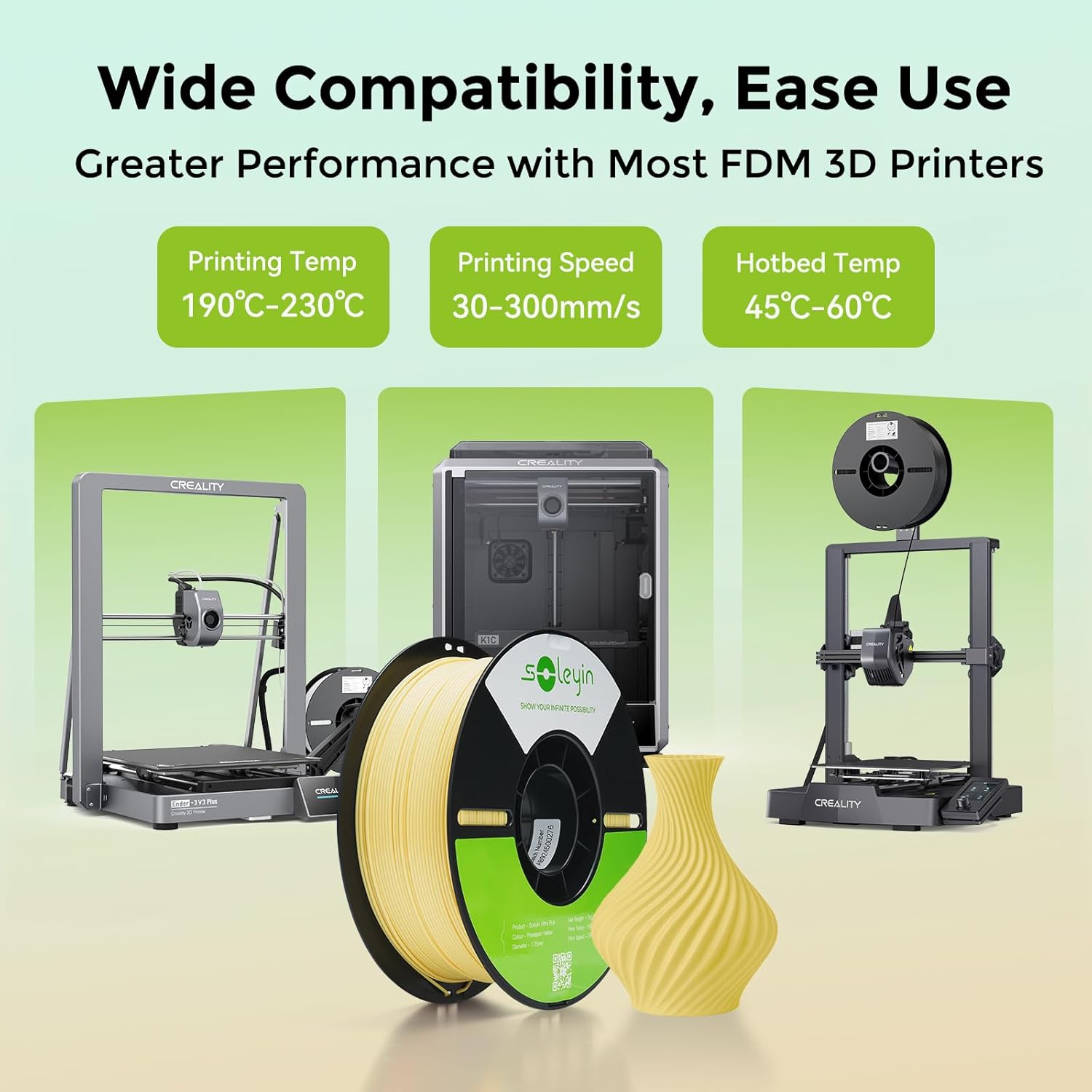 3D Printing Result - ไส้พิมพ์ 3 มิติ Creality Premium PLA