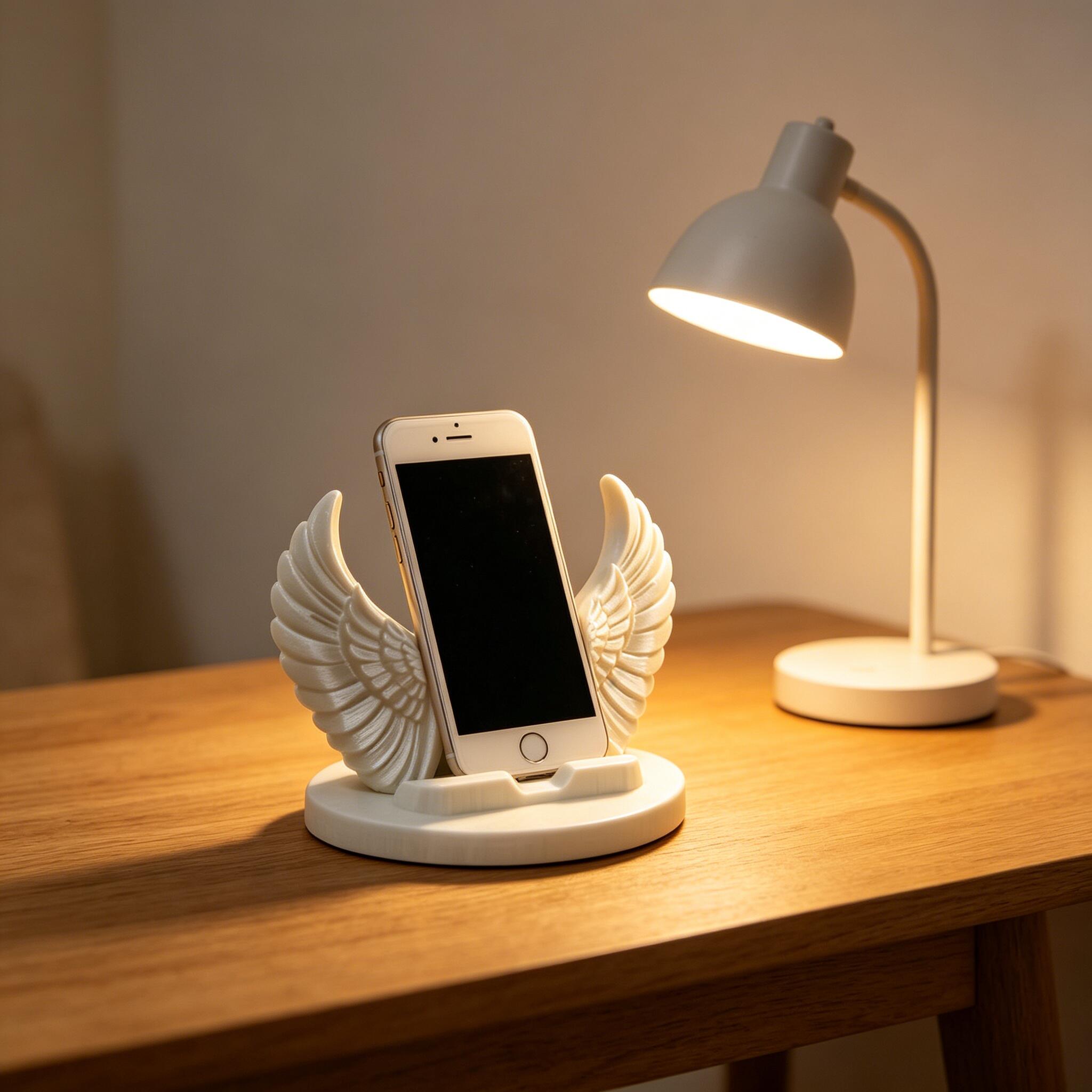 ที่วางโทรศัพท์รูปปีกนางฟ้าพิมพ - 3D Printing Tablet บทวิจารณ์และราคา
