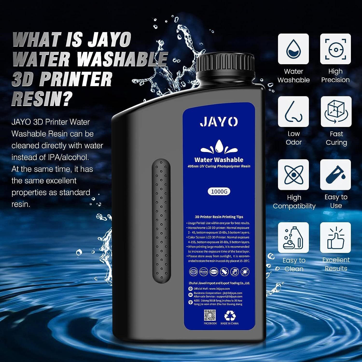 JAYO มาตรฐาน/เช่น ABS/น้ําล้าง - 3D Printing House Machine บทวิจารณ์และราคา