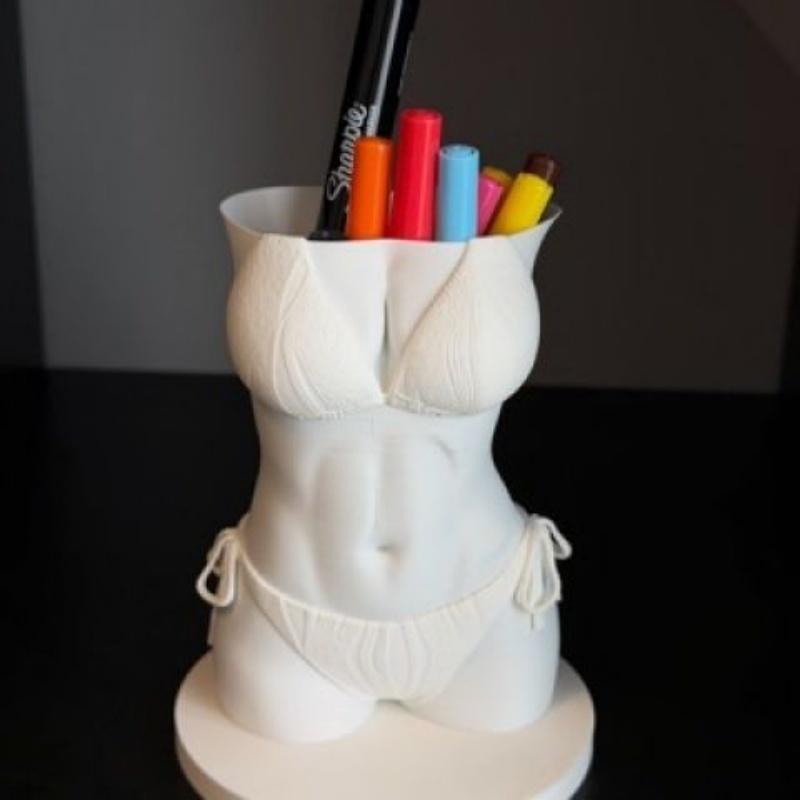 ที่ใส่ปากกาลายบิกินี่ พิมพ์ 3  - 3D Printing Pen For Adults บทวิจารณ์และราคา