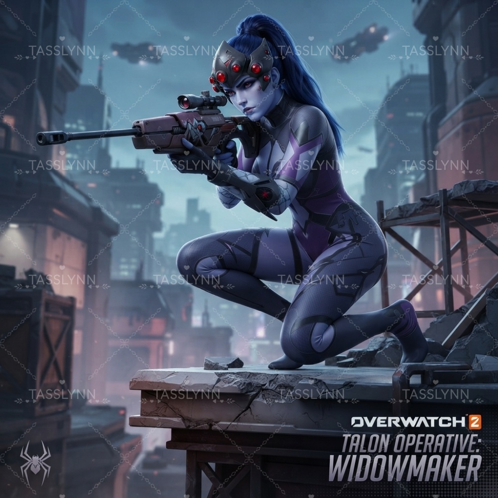 ชุดคอสเพลย์ Overwatch Widowmak - 3D Printing Games Free บทวิจารณ์และราคา