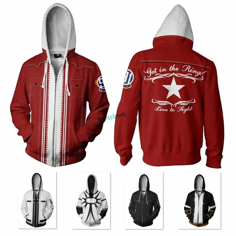 NO5 เกมอะนิเมะHoodieเสื้อกันหน - 3D Printing Games Free บทวิจารณ์และราคา