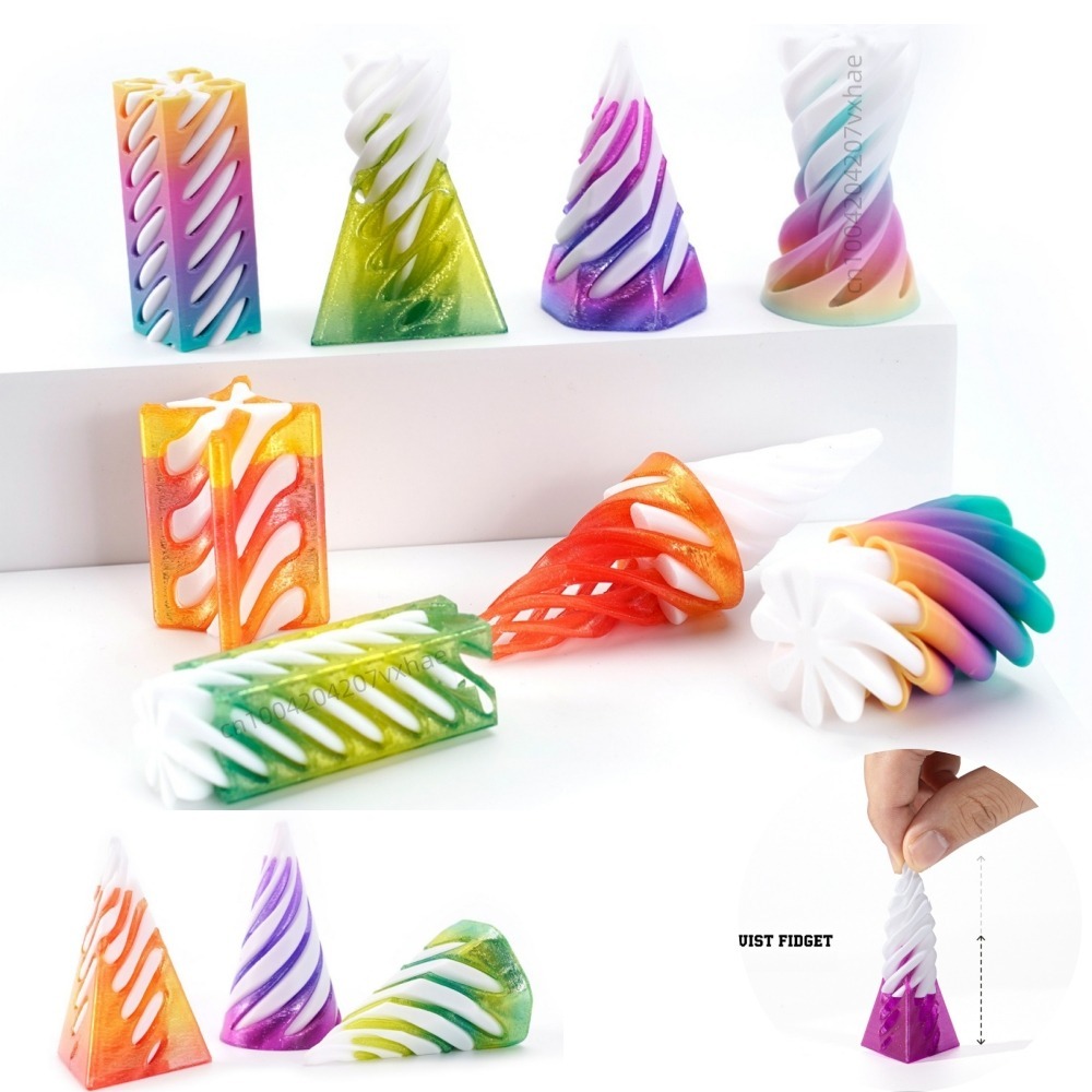 ของเล่นหมุนได้รูปเกลียวพิมพ์ 3 - 3D Printing Article บทวิจารณ์และราคา