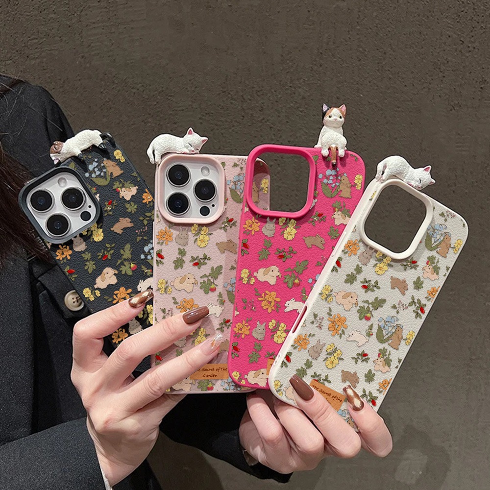 เคสโทรศัพท์ลายแมว สุนัข กระต่า - 3D Printing Case บทวิจารณ์และราคา