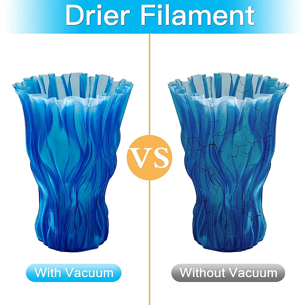 3D การพิมพ์ Filament ถุงสูญญาก - Carbon Fiber Filament บทวิจารณ์และราคา