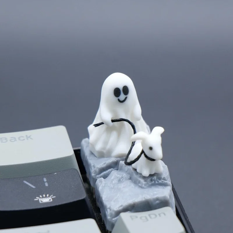 Ghost Puppy เรซิ่น Keycap Cust - 3D Printing Jobs บทวิจารณ์และราคา