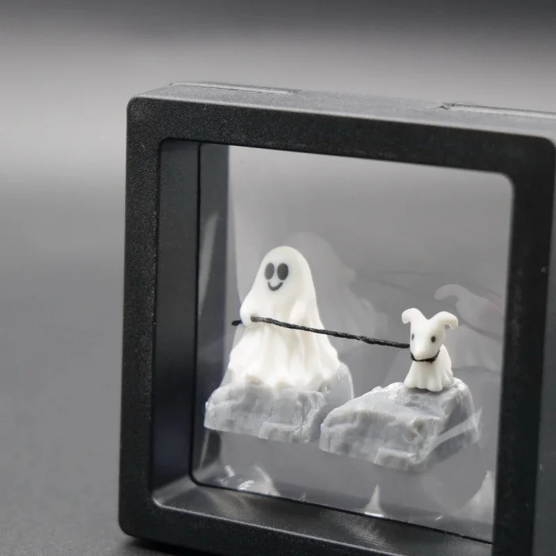 Ghost Puppy เรซิ่น Keycap Cust - 3D Printing Jobs บทวิจารณ์และราคา
