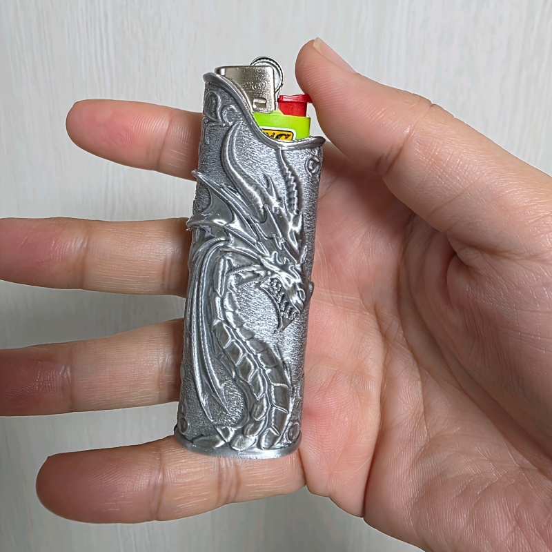 เคสใส่ไฟแช็กแบบนูนลายมังกรสไตล - 3D Printing Case บทวิจารณ์และราคา