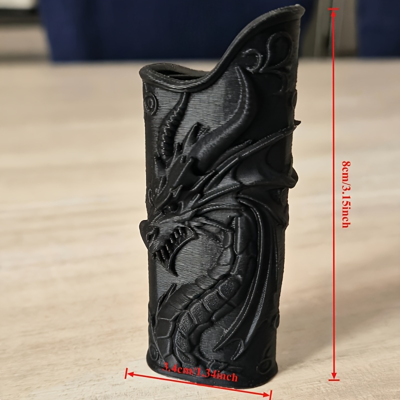 เคสใส่ไฟแช็กแบบนูนลายมังกรสไตล - 3D Printing Case บทวิจารณ์และราคา