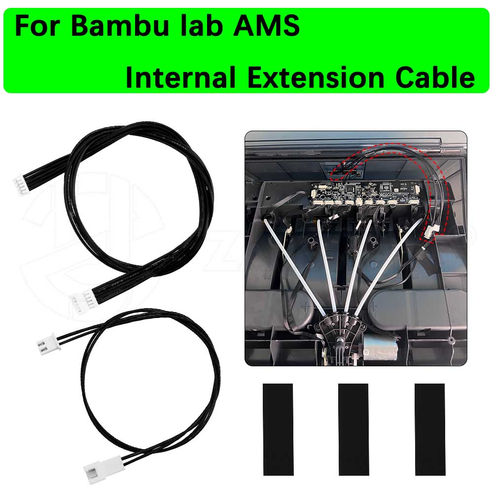 สายต่อภายใน AMS สำหรับอัปเกรด  - 3D Printer Cable Chain บทวิจารณ์และราคา