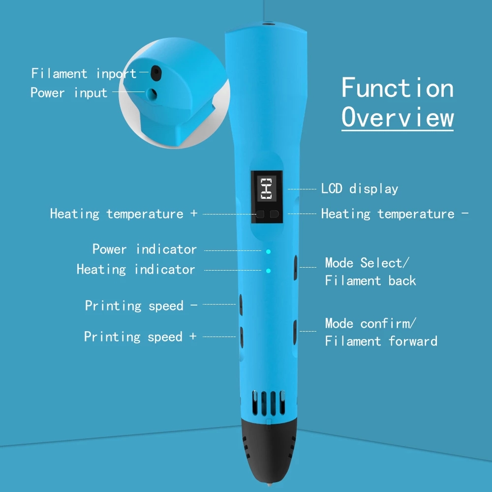 QCREATE 3D การพิมพ์ปากกา 1.75  - 3D Printing Filament บทวิจารณ์และราคา