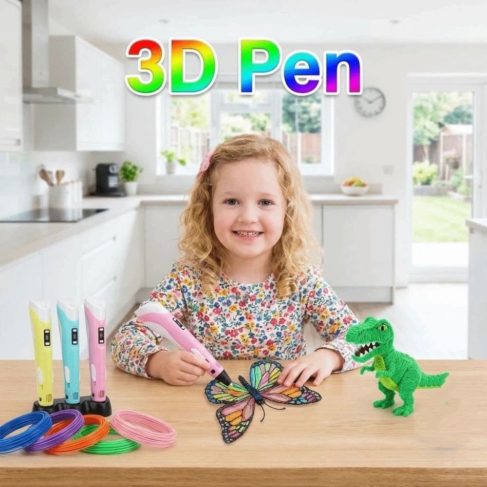 ปากกาพิมพ์ 3 มิติ แบบ USB ปรับ - 3D Printing Filament บทวิจารณ์และราคา