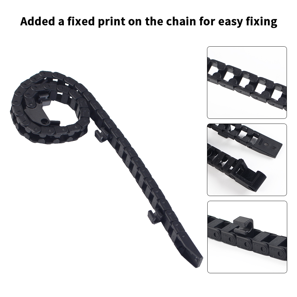 สําหรับ K1 MAX ลากโซ่พลาสติกที - 3D Printer Cable Chain บทวิจารณ์และราคา