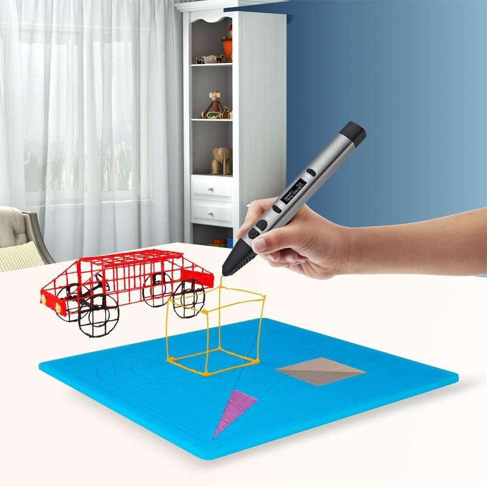 3D การพิมพ์ปากกาซิลิโคนออกแบบพ - 3D Printing Pen For Adults บทวิจารณ์และราคา