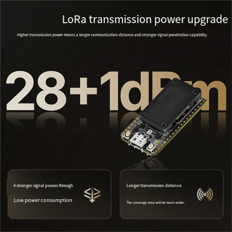 ชุดบอร์ดพัฒนา T23C Lora 32 Hel - 3D Printing Case บทวิจารณ์และราคา