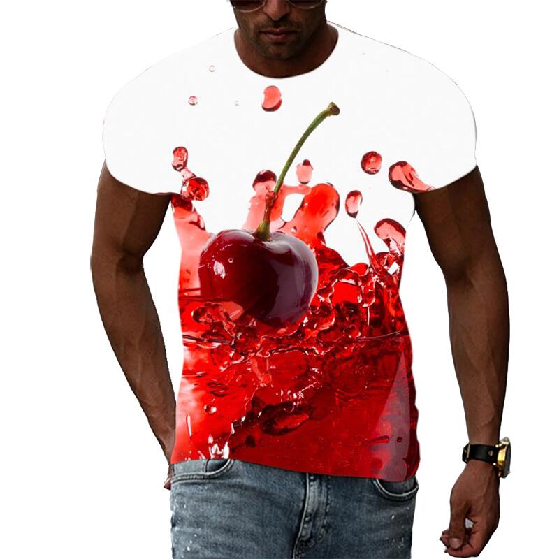 เสื้อยืดแฟชั่นฤดูร้อนผู้ชาย พิ - 3D Printing Services บทวิจารณ์และราคา