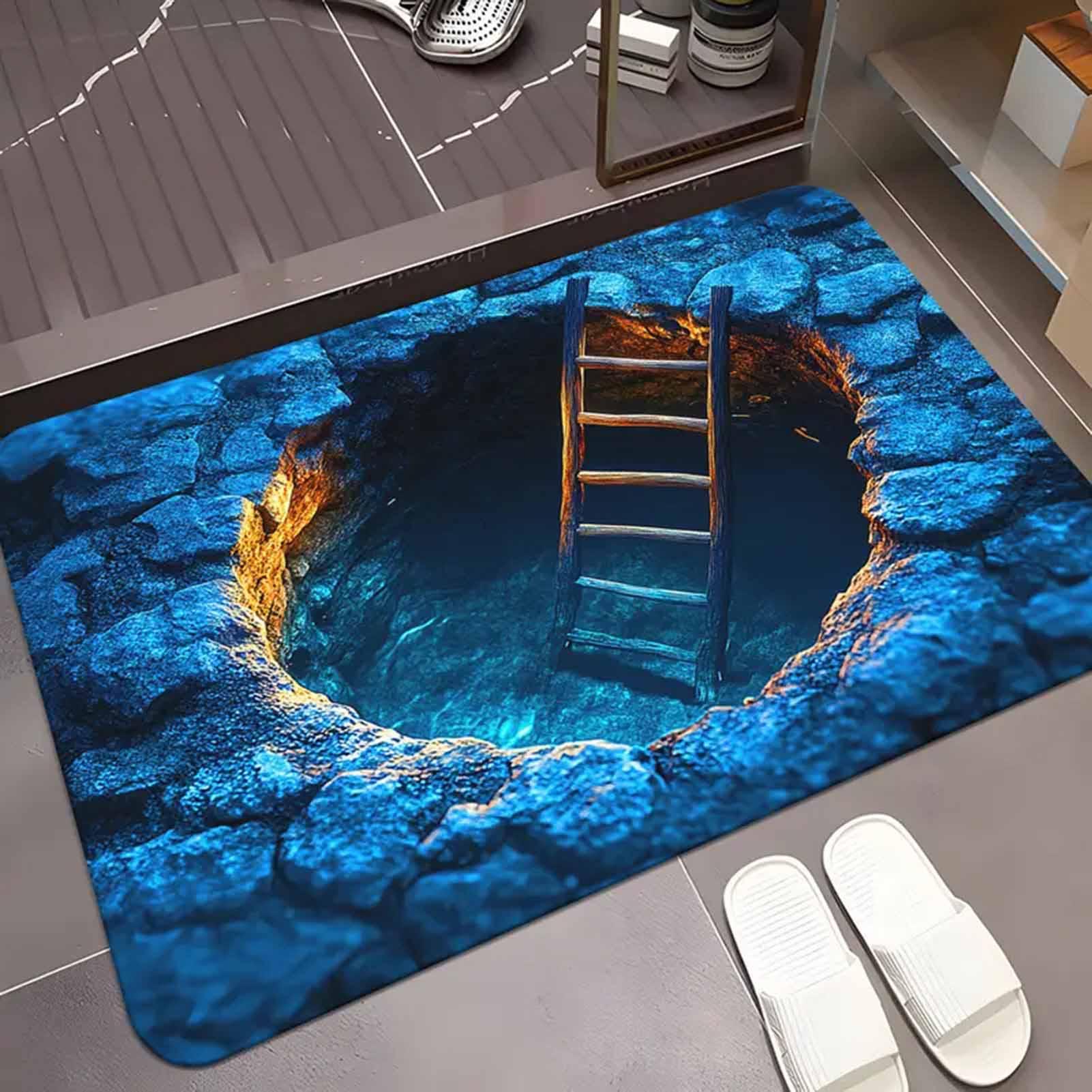 พรมลายภาพลวงตา 3 มิติ กันลื่น  - 3D Printing Tablet บทวิจารณ์และราคา