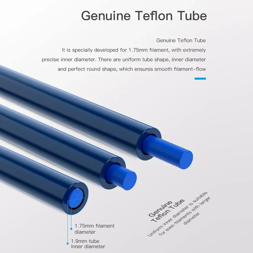 ท่อ PTFE สีน้ำเงิน CREALITY สำ - 3D Printing House Machine บทวิจารณ์และราคา