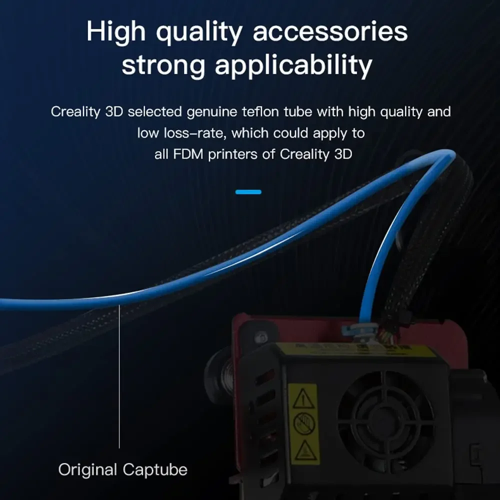 ท่อ PTFE สีน้ำเงิน CREALITY สำ - 3D Printing House Machine บทวิจารณ์และราคา