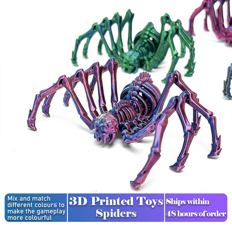 โมเดลแมงมุมพิมพ์ 3 มิติแบบข้อต - 3D Printing Household Items บทวิจารณ์และราคา